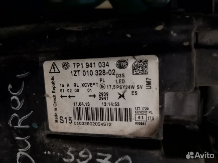 Фара правая Туарег нф