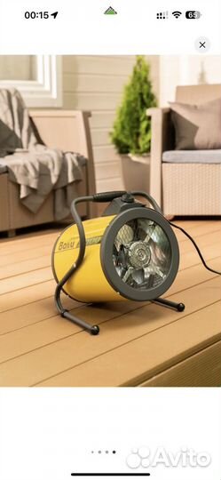 Тепловая пушка электрическая Ballu 3000 Вт