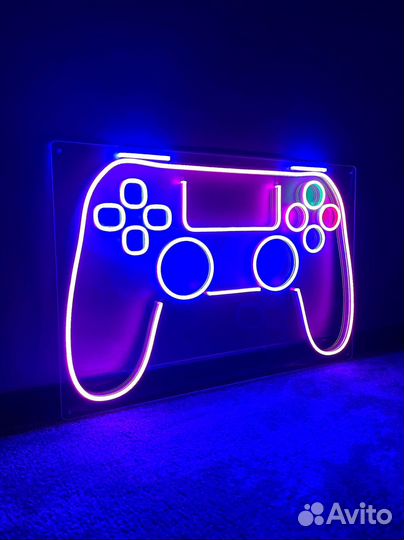 Вывеска из неона ремонт техники под ключ