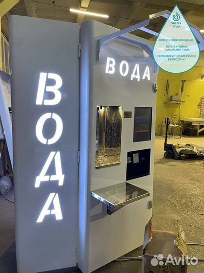 Готовый бизнес автоматов с питьевой водой