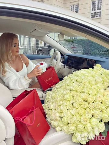 101 Роза Цветы Букеты Пионы