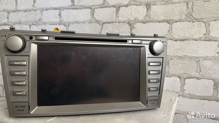 Магнитола на toyota camry 40