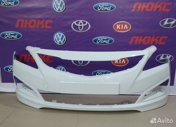 Бампер Hyundai Solaris Передний (2015-2017)