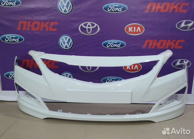 Бампер Hyundai Solaris Передний (2015-2017)