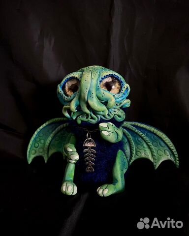 Игрушка ручной работы. Малыш Ктулху