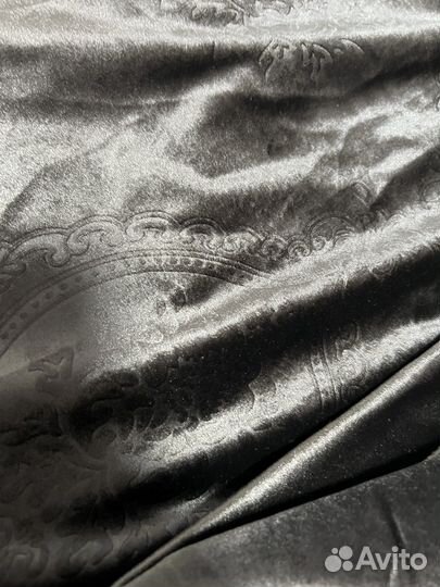 Шторы тёмно-коричневые