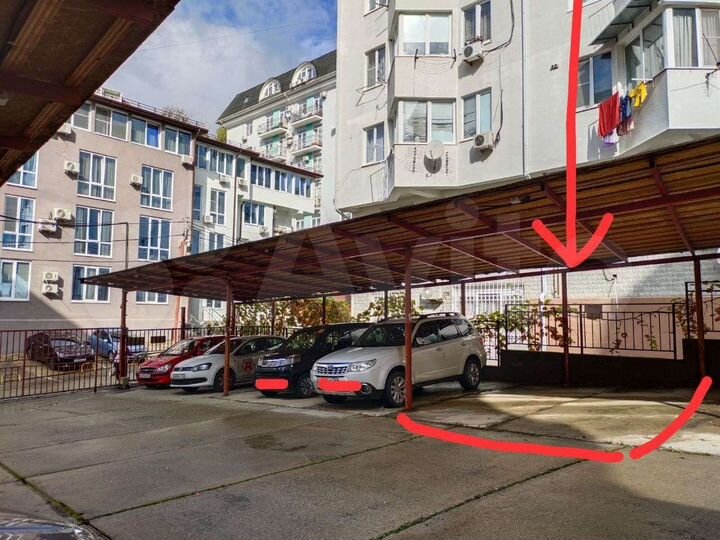 Машиноместо, 17 м²