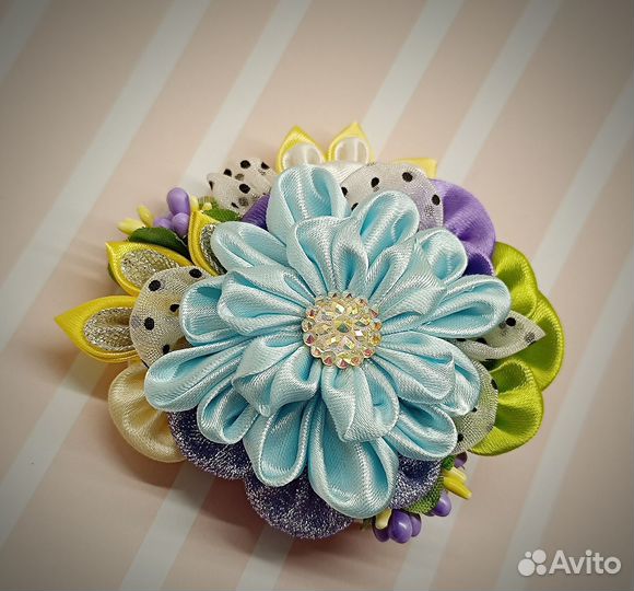 Бантики, канзаши, резинки для волос