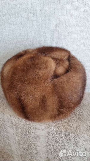 Норковая шапка мужская