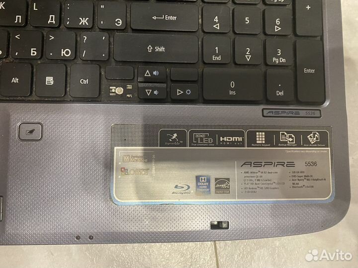 Ноутбук Acer aspire 5536