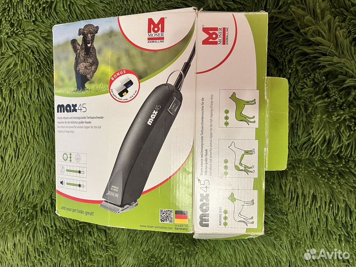 Машинка для стрижки животных moser max 45