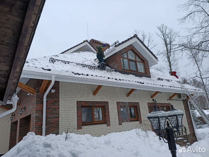 Промышленный альпинист. Ремонт фасада. Монтажник