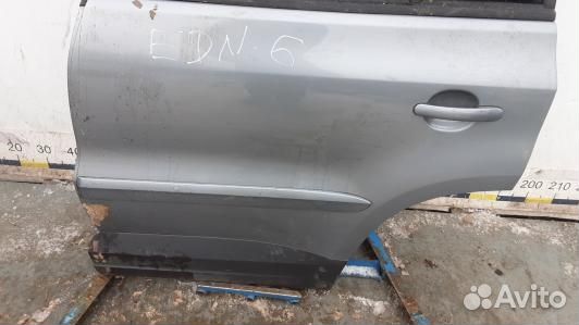 Дверь задняя левая volkswagen tiguan 1 (EDN06FG01)