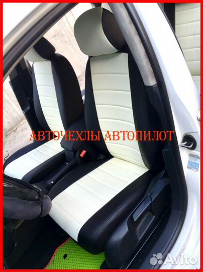 Чехлы Автопилот Volkswagen Jetta 5 из экокожи