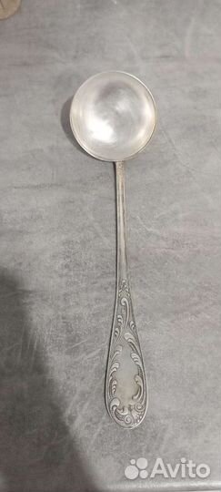 Половник Кольчугино Пламя посеребрение