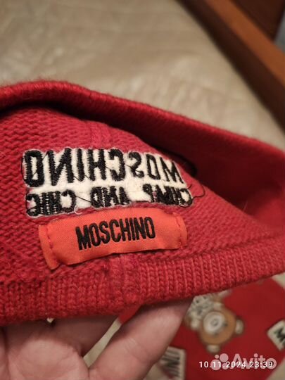 Комплект шапка и шарф Moschino