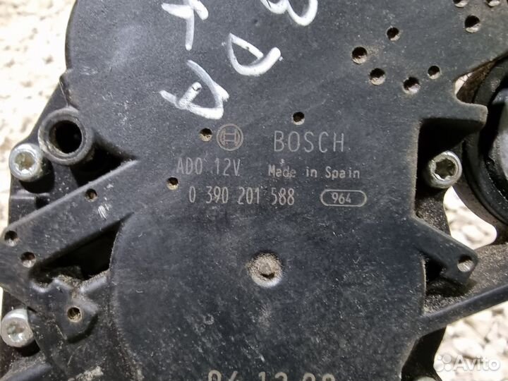 Моторчик заднего дворника Мазда 3 BK