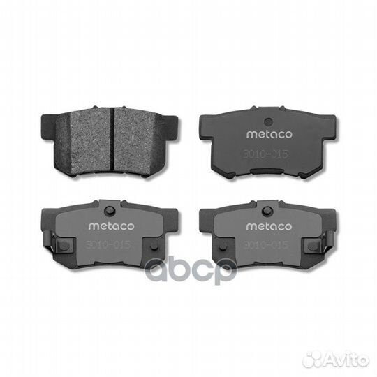 Колодки тормозные honda civic 06- задн. 3010015