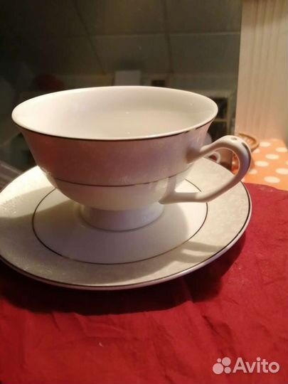 Чашка с блюдцем