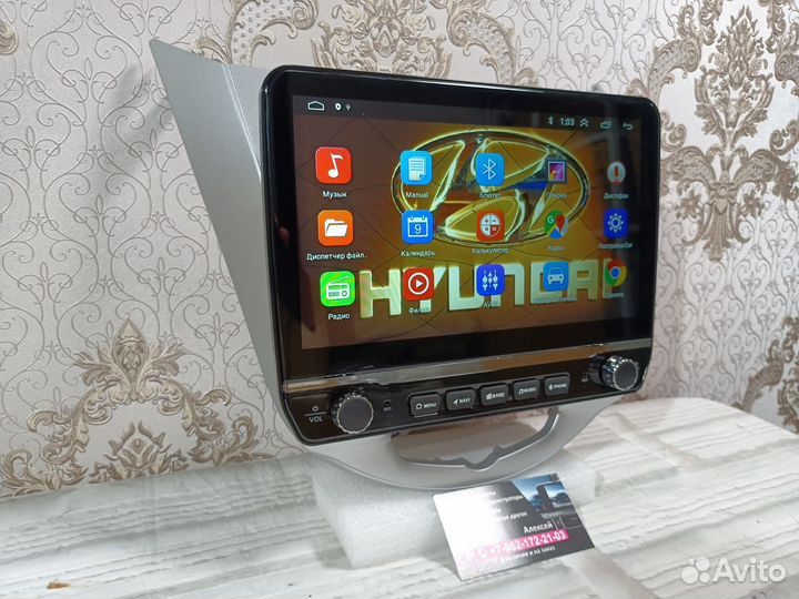 Магнитола Hyundai Solaris андроид новая