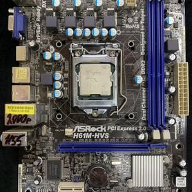 Материнская плата ASRock H61M-HVS