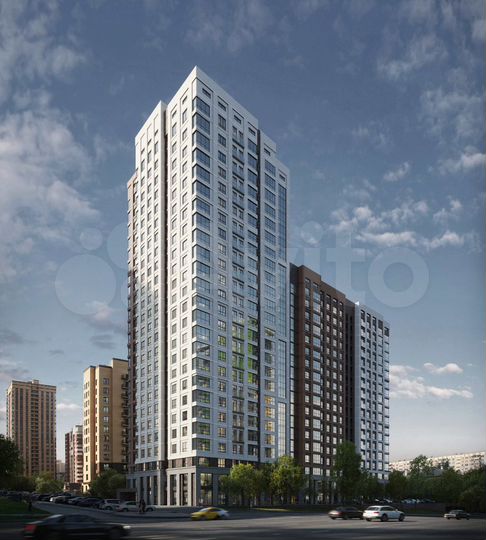 4-к. квартира, 131,9 м², 21/25 эт.