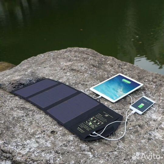 Солнечная панель USB зарядка 21W