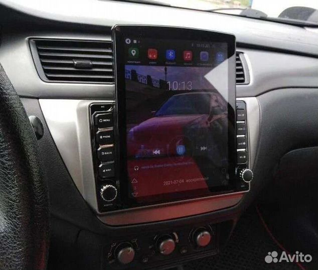 Mitsubishi lancer 9 Магнитола Android Тесла новая