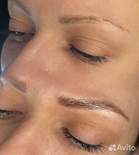 Татуаж бровей волосковый