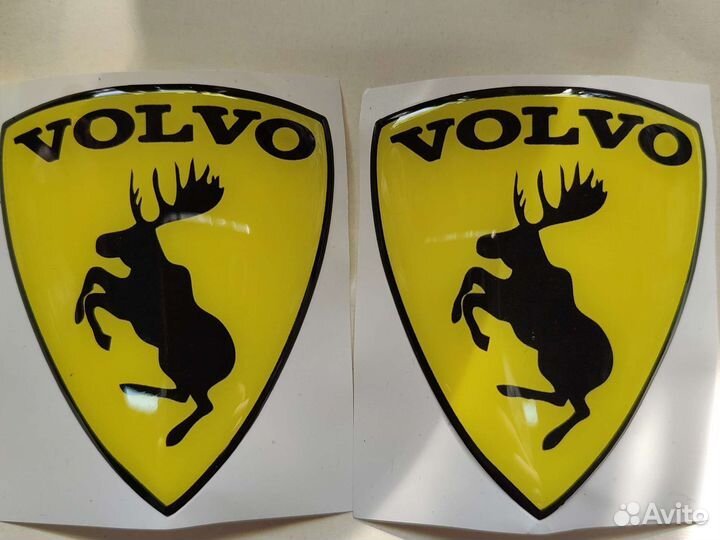 Шильдик на Volvo
