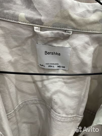 Джинсовая куртка bershka