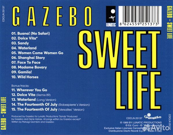 CD Gazebo – Sweet Life