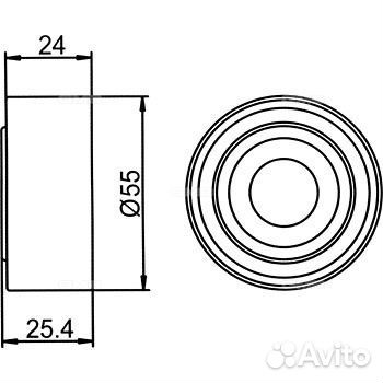 Ролик обводной грм Honda 3,0/3,5 03