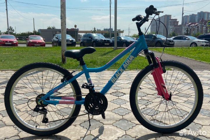 Велосипед Black aqua lady 2417