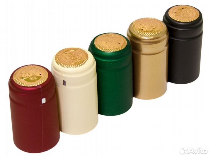 Термоусадочный колпачок на бутылку