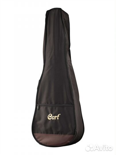 Классическая гитара с чехлом, размер 3/4 Cort AC70