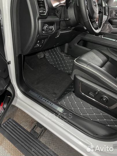 3D Коврики из экокожи в салон Dodge RAM 5