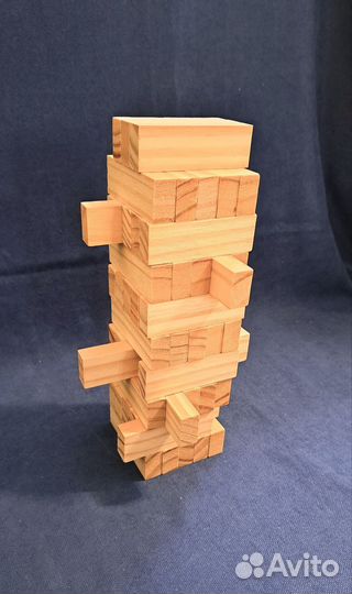 Игра настольная падающая башня
