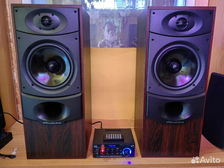 Акустические колонки, усилитель