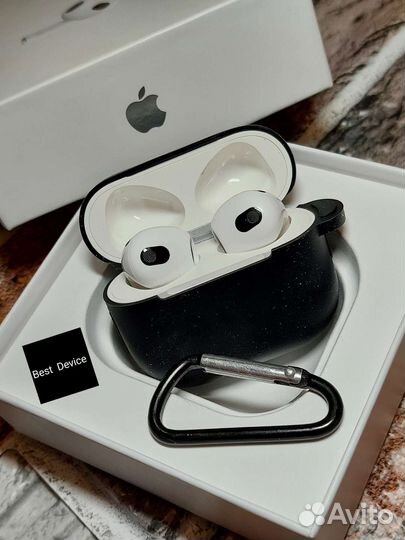 Airpods 3rd GN IOS 16 premium качество + чехол