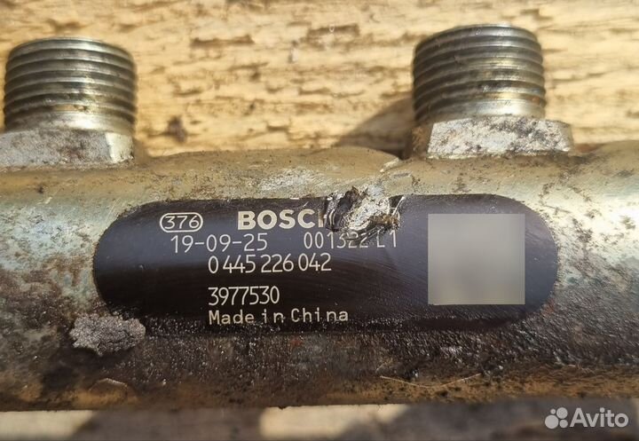 Рампа топливная bosch 0445226042