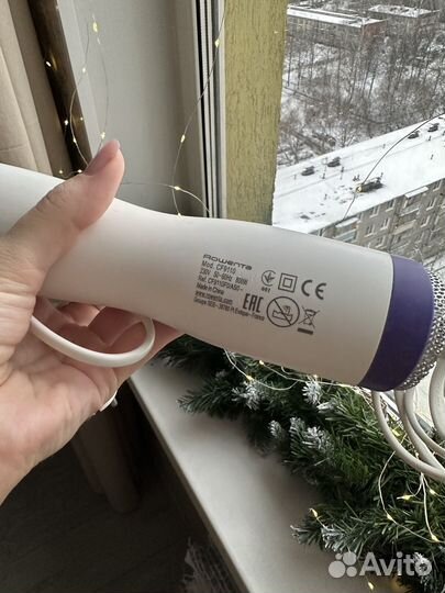 Фен щетка rowenta