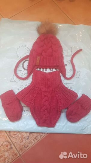 Шапка и снуд для девочки