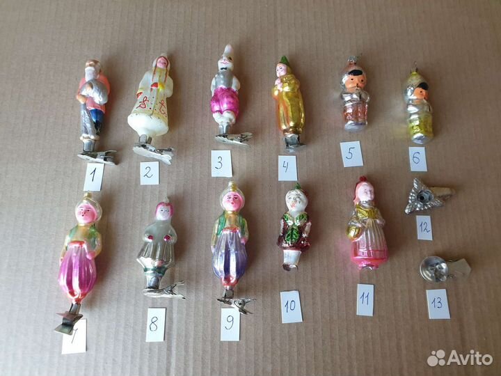 Елочные игрушки СССР