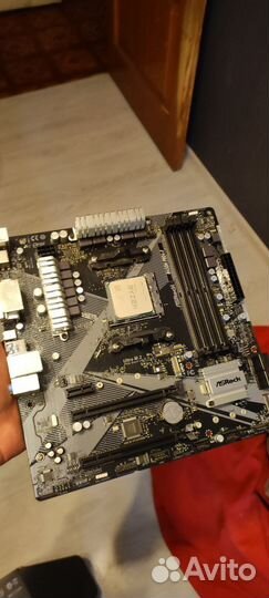 Материнская плата asrock b450m pro4-f R2.0