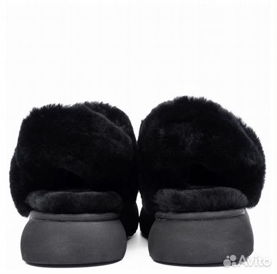 Тапочки Ugg Slippers Disquette Black