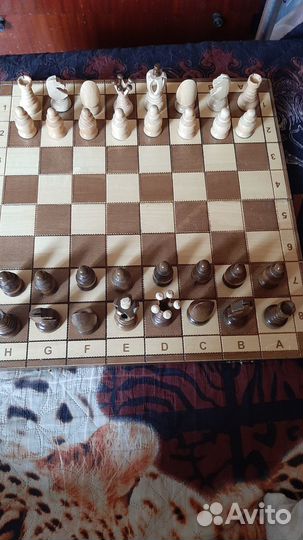 Шахматы деревянные ручной работы
