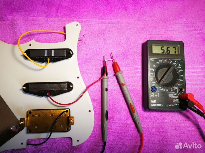 Пикгард Fener Stratocaster HSS