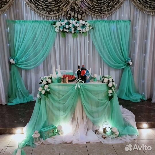 Свадебное украшение для зала