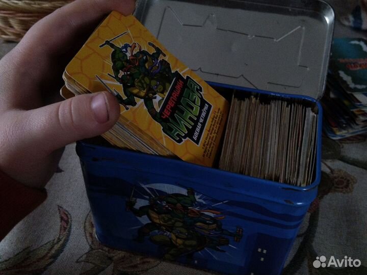 Черепашки ниндзя карточки